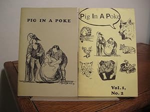 Bild des Verkufers fr Pig in a Poke, The First Two Issues zum Verkauf von Bungalow Books, ABAA