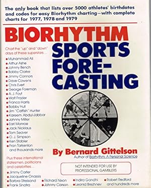 Seller image for Biorhythm sports forecasting for sale by ZBK Books