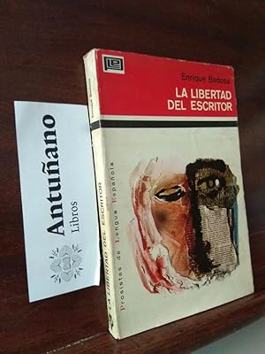 Bild des Verkufers fr La libertad del escritor zum Verkauf von Libros Antuano