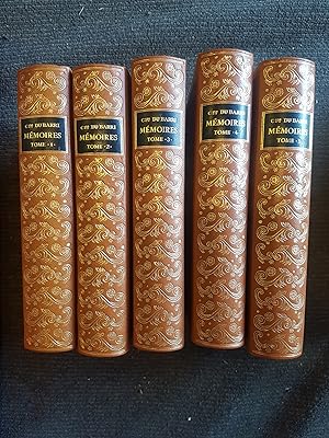 Mémoires de la Comtesse du Barri - 5 volumes