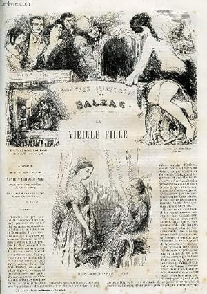 Image du vendeur pour La vieille fille , les rivalites - Oeuvres illustrees de Balzac, comedie humaine mis en vente par Le-Livre