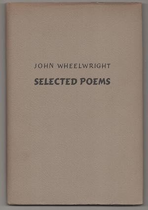 Seller image for Selected Poems for sale by Jeff Hirsch Books, ABAA