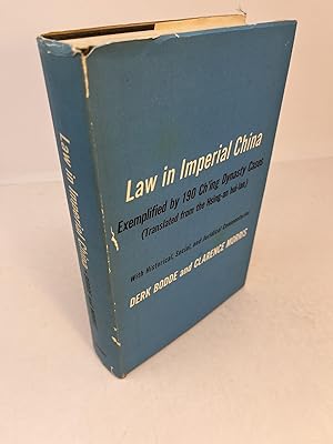 LAW IN IMPERIAL CHINA: Exemplified by 190 Ch'ing Dynasty Cases
