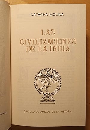 Seller image for Las civilizaciones de la India for sale by Llibres Bombeta