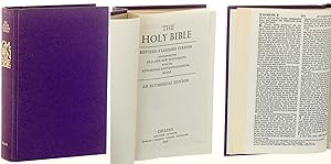 Seller image for The holy Bible. Rev. Standard Version containing the Old and New Testaments with the Apocrypha/Deuterocanonical Books. An Ecumenical Ed. [Common Bible]. for sale by Antiquariat Lehmann-Dronke