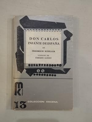 Imagen del vendedor de Don Carlos infante de Espaa a la venta por Saturnlia Llibreria