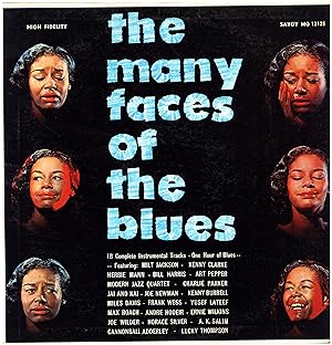 Imagen del vendedor de The Many Faces of the Blues (VINYL JAZZ RECORD ALBUM) a la venta por Cat's Curiosities