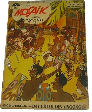 Mosaik Nr. 9 / 1957 - Dig, Dag, Digedag und das Urteil des Singongo,