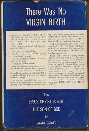 There was no virgin birth, thus Jesus Christ is not the Son of God