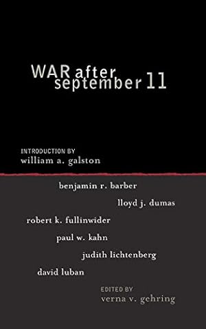 Seller image for War after September 11 (Institute for Philosophy and Public Policy Studies) for sale by -OnTimeBooks-