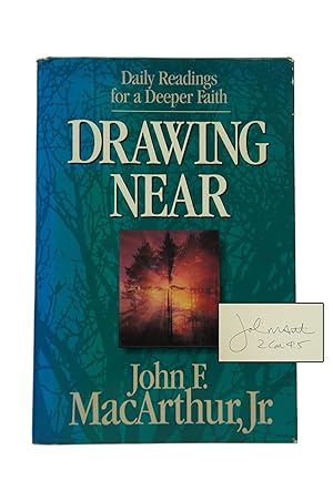 Seller image for Drawing Near (Signed. First British Edition.) for sale by Shelley and Son Books (IOBA)