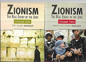 Immagine del venditore per ZIONISM: The Real Enemy Of The Jews. Volumes One And Two (Volume One~ The False Messiah / Volume Two~ David Becomes Goliath) 2 VOLUME SET ~SIGNED COPIES~ venduto da Chris Fessler, Bookseller