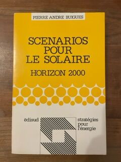 Scenarios pour le solaire : horizon 2000