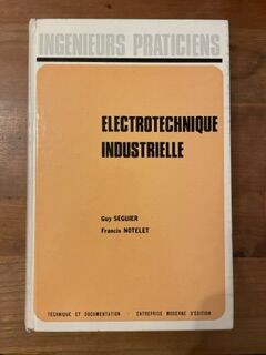 Image du vendeur pour lectrotechnique industrielle mis en vente par arobase livres