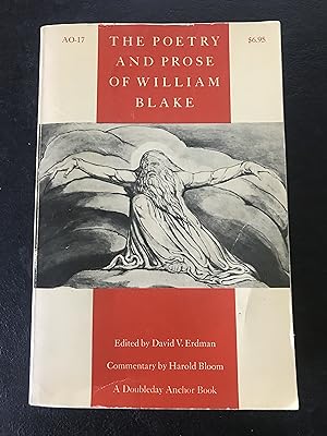 Imagen del vendedor de The Poetry and Prose of William Blake. a la venta por Sheapast Art and Books