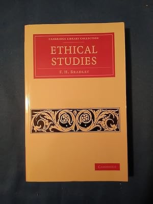 Bild des Verkufers fr Ethical Studies (Cambridge Library Collection - Philosophy) zum Verkauf von Antiquariat BehnkeBuch