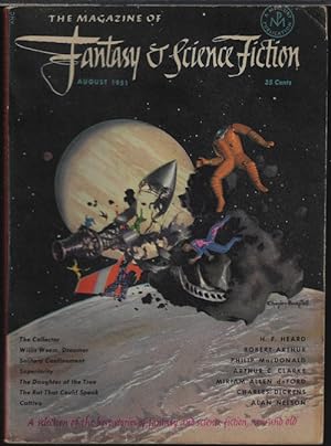 Seller image for The Magazine of FANTASY AND SCIENCE FICTION (F&SF): August, Aug. 1951 for sale by Books from the Crypt