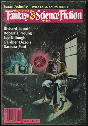 Bild des Verkufers fr The Magazine of FANTASY AND SCIENCE FICTION (F&SF): March, Mar. 1982 zum Verkauf von Books from the Crypt