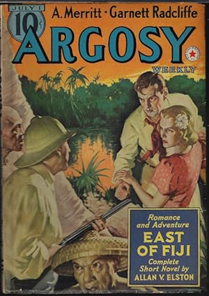 Image du vendeur pour ARGOSY: July 1, 1939 ("Seven Footprints to Satan"; "Voyage to Leandro") mis en vente par Books from the Crypt