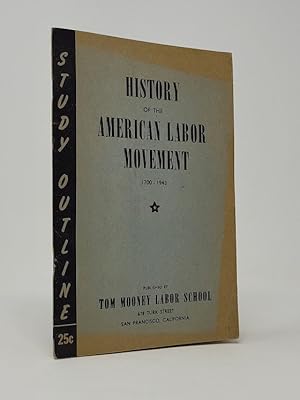 Seller image for History of the American Labor Movement, 1700-1973 for sale by Munster & Company LLC, ABAA/ILAB