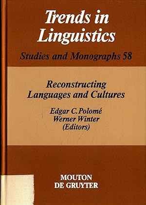 Bild des Verkufers fr Reconstructing Languages and Cultures Volume 58 zum Verkauf von avelibro OHG