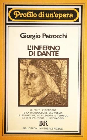 Immagine del venditore per L'Inferno di Dante. Profilo di un'opera. venduto da FIRENZELIBRI SRL