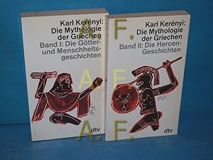 Bild des Verkufers fr Die Mythologie der Griechen in 2 Bnden: Band 1: Die Gtter- und Menscheitsgeschichten, Band 2: Die Heroen-Geschichten. dtv , 1346 zum Verkauf von Antiquarische Fundgrube e.U.