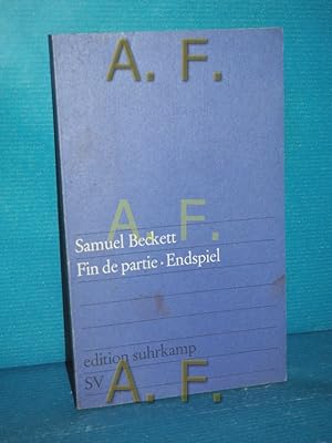 Seller image for Fin de partie : franzsisch und deutsch = Endspiel (Edition Suhrkamp 96) for sale by Antiquarische Fundgrube e.U.