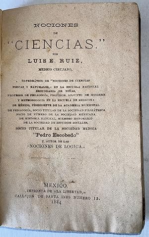 Nociones de Ciencias.