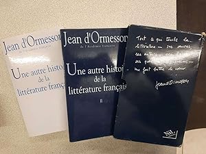 Seller image for Une autre histoire de la littrature franaise (Tome 1 et 2) for sale by Dmons et Merveilles