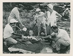 Seller image for Raintree County (Two original photographs taken on the set of the 1956 film) for sale by Royal Books, Inc., ABAA