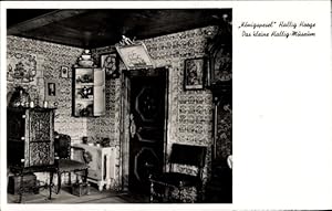 Bild des Verkufers fr Ansichtskarte / Postkarte Hallig Hooge, Kleines Hallig Museum, Knigspesel zum Verkauf von akpool GmbH