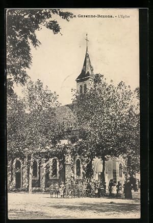 Image du vendeur pour Carte postale La Garenne-Bezons, l`Eglise mis en vente par Bartko-Reher