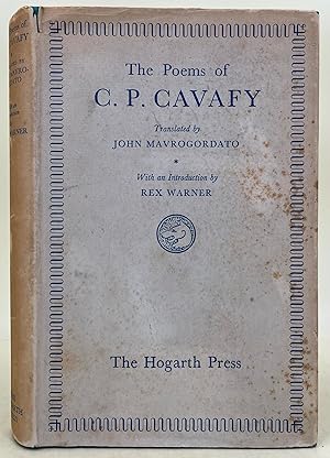 The Poems of C.P. Cavafy (translated by John Mavrogordato)
