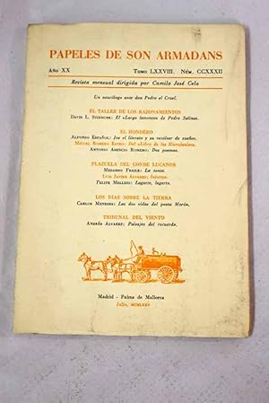 Imagen del vendedor de Papeles de Son Armadans, ao XX, tomo LXXVIII, n. CCXXXII (julio, 1975).:: Un neurlogo ante don Pedro el Cruel; El Largo lamento de Pedro Salinas; Joe el literato y su revlver de sueos; Del Libro de las Hierofanas; Dos poemas; La tonta; Informe; Lagarto, lagarto; Las dos vidas de poeta Morn; Paisajes del recuerdo a la venta por Alcan Libros