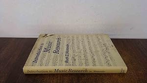 Seller image for Introduction To Music Research for sale by BoundlessBookstore