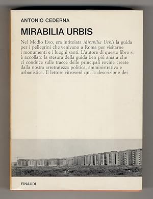 Mirabilia Urbis. Cronache romane 1957-1965.