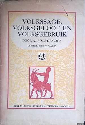 Immagine del venditore per Volkssage, volksgeloof en volksgebruik venduto da Klondyke