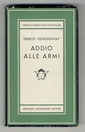 Seller image for Addio alle armi. Romanzo [.] for sale by Libreria Oreste Gozzini snc