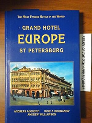Bild des Verkufers fr Grand Hotel Europe St. Petersburg zum Verkauf von WeBuyBooks