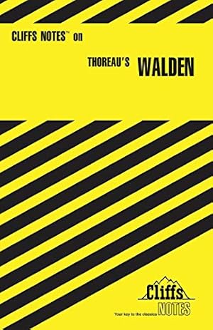 Seller image for Thoreau's Walden (Cliffs Notes) for sale by Reliant Bookstore