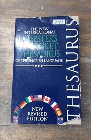 Seller image for The new international Webster's pocket thesaurus of the English language for sale by SoferBooks