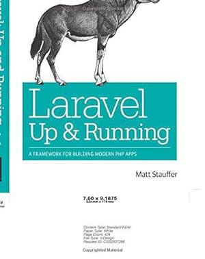 Seller image for Laravel    Up and Running for sale by WeBuyBooks