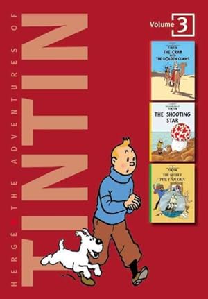Bild des Verkufers fr Adventures of Tintin : The Crab With the Golden Claws/the Shooting Star/the Secret of the Unicorn zum Verkauf von GreatBookPrices