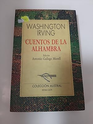 Seller image for Cuentos de la Alhambra (Coleccio?n Austral, Vol. 9) (Spanish Edition) for sale by SoferBooks