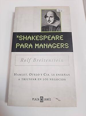 Imagen del vendedor de Shakespeare Para Managers a la venta por SoferBooks