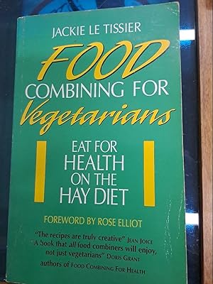 Imagen del vendedor de Food Combining for Vegetarians a la venta por SoferBooks