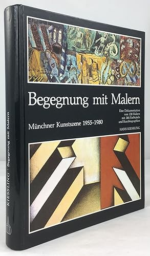 Bild des Verkufers fr Begegnung mit Malern. Mnchner Kunstszene 1955 - 1980. zum Verkauf von Antiquariat Heiner Henke