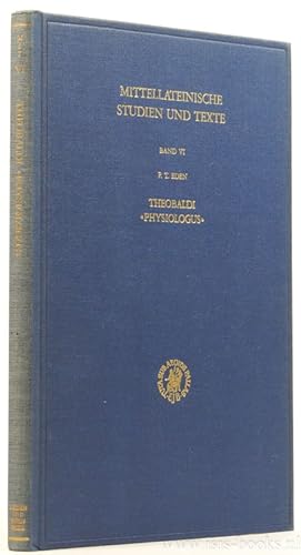 Seller image for Physiologus. Edited with introduction, critical apparatus, translation and commentary by P.T. Eden. for sale by Antiquariaat Isis