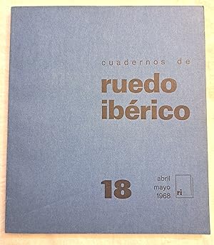 Imagen del vendedor de Cuadernos de Ruedo Ibrico n 18. a la venta por Aaromadelibros